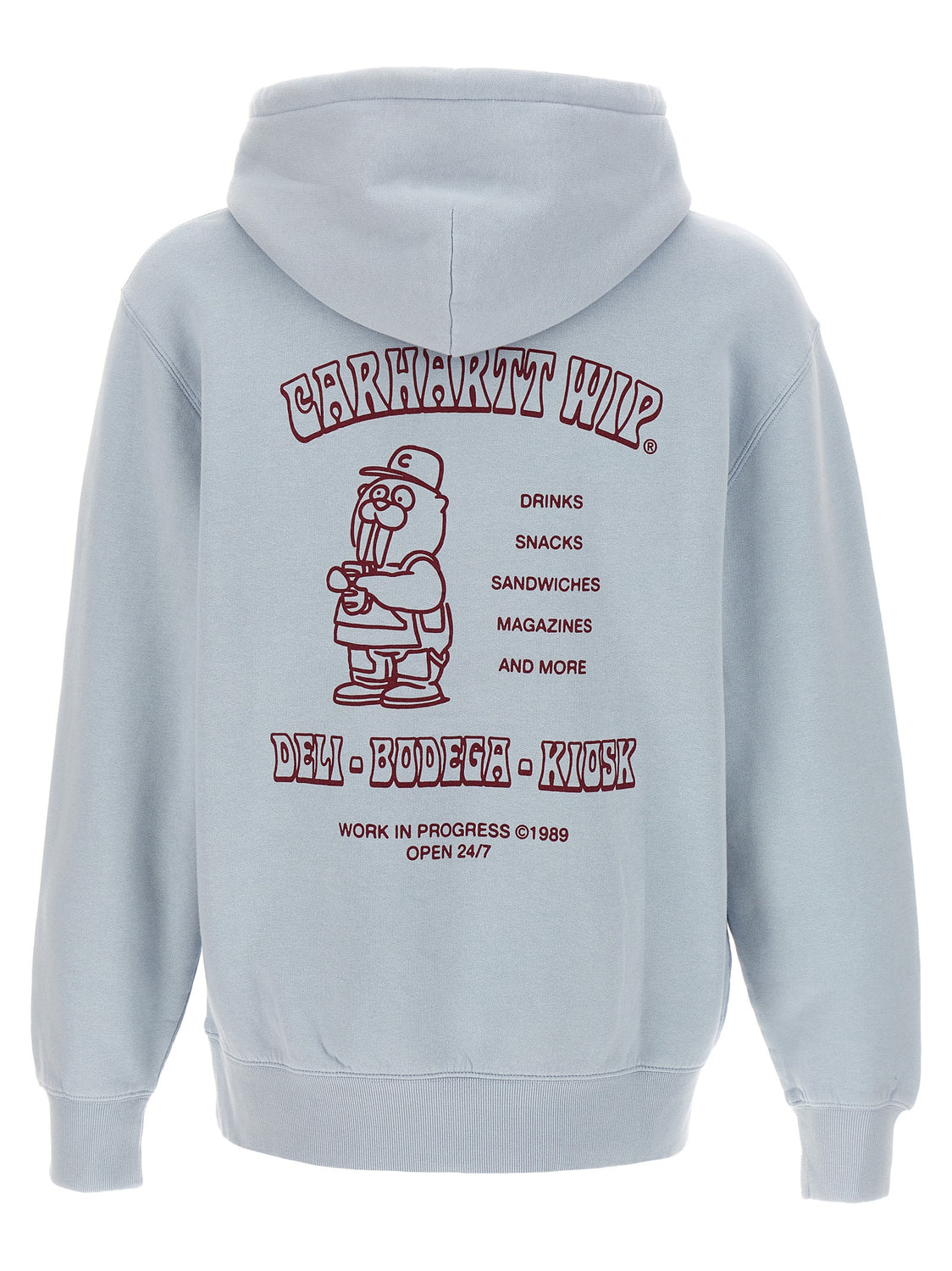 Blue Cotton Sweatshirt