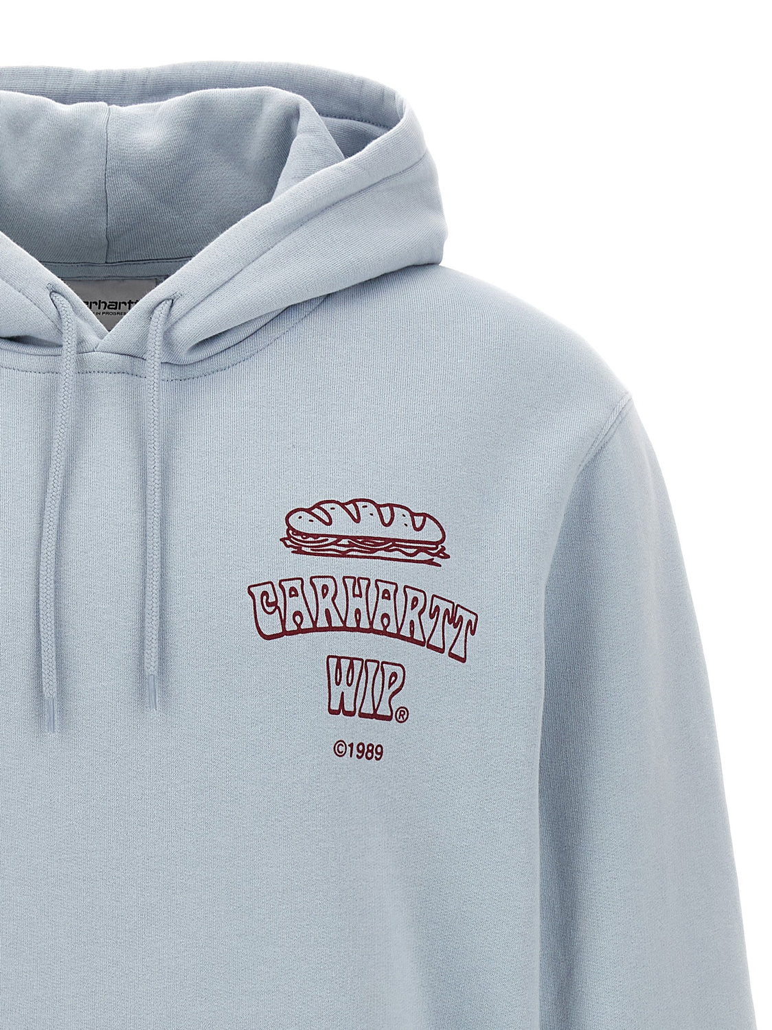 Blue Cotton Sweatshirt