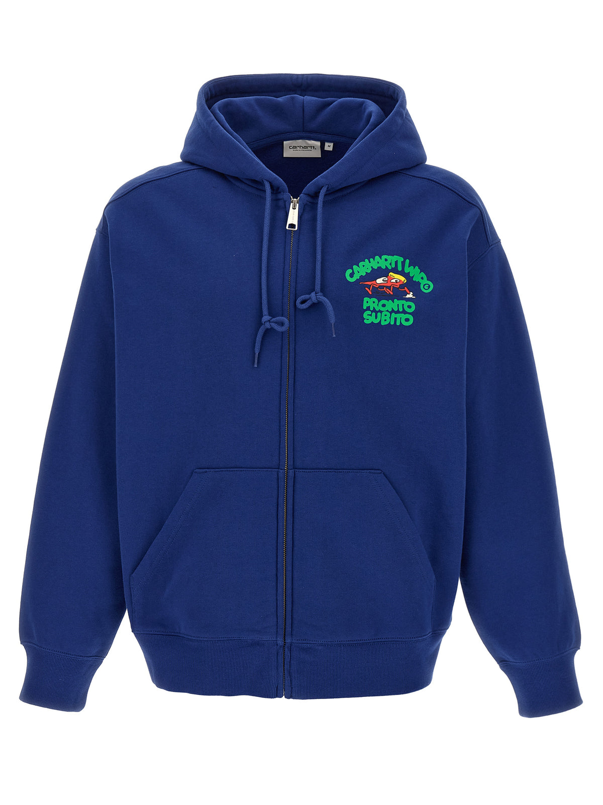 Blue Cotton Sweatshirt