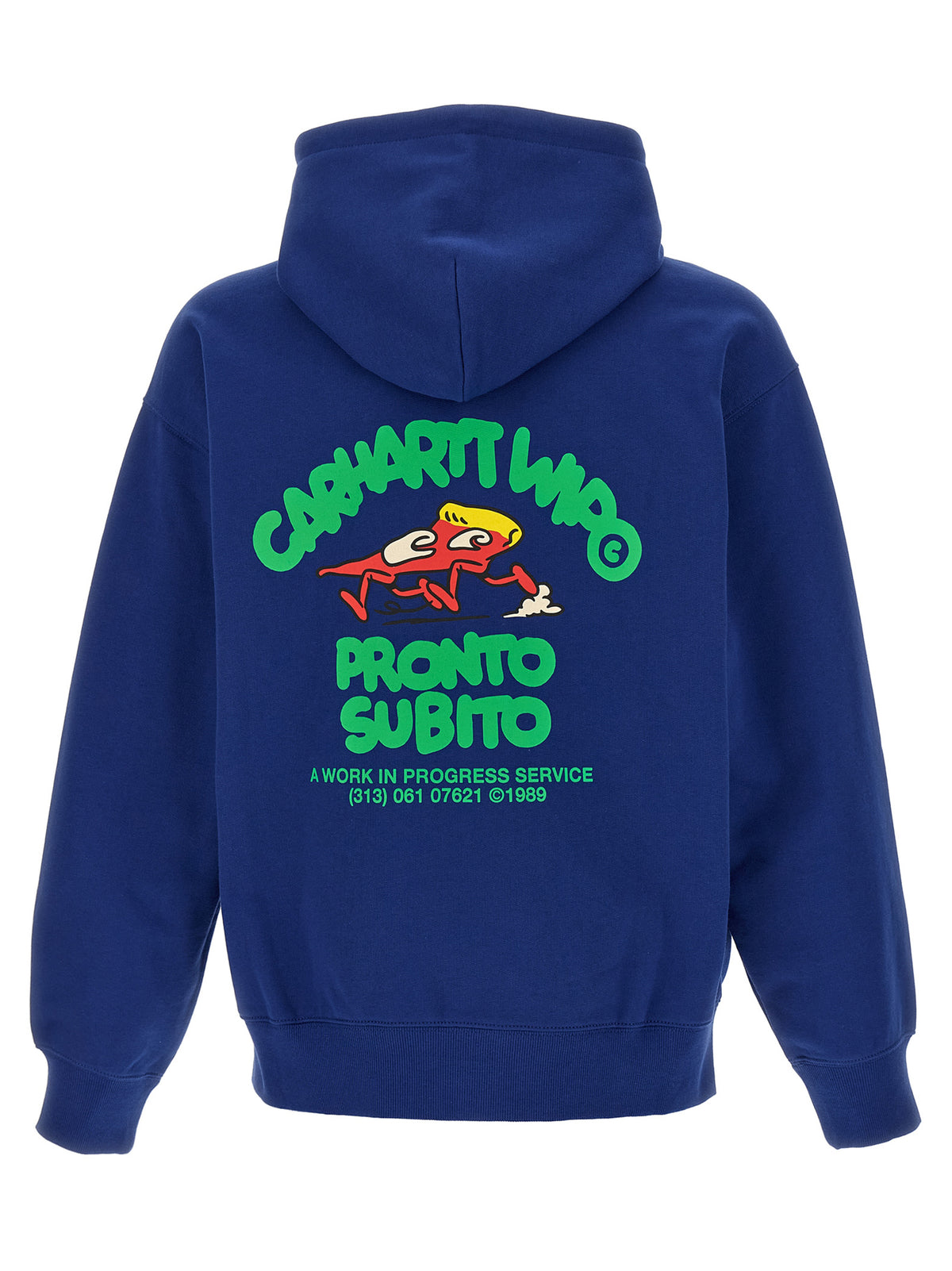 Blue Cotton Sweatshirt