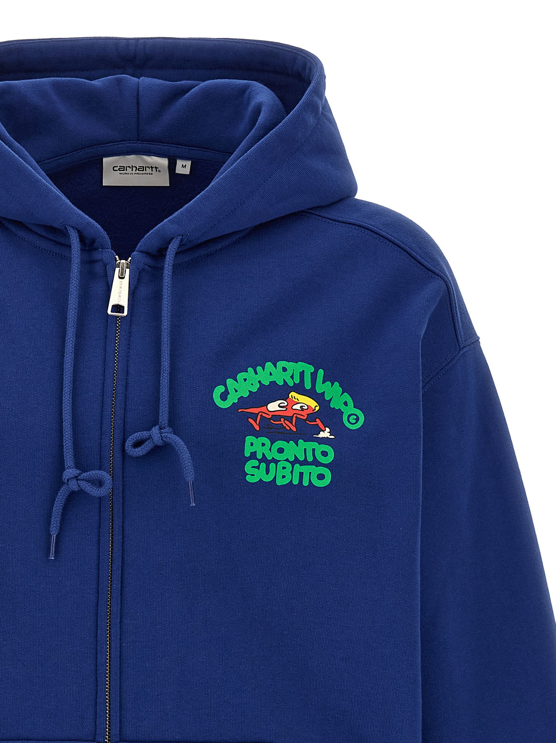 Blue Cotton Sweatshirt