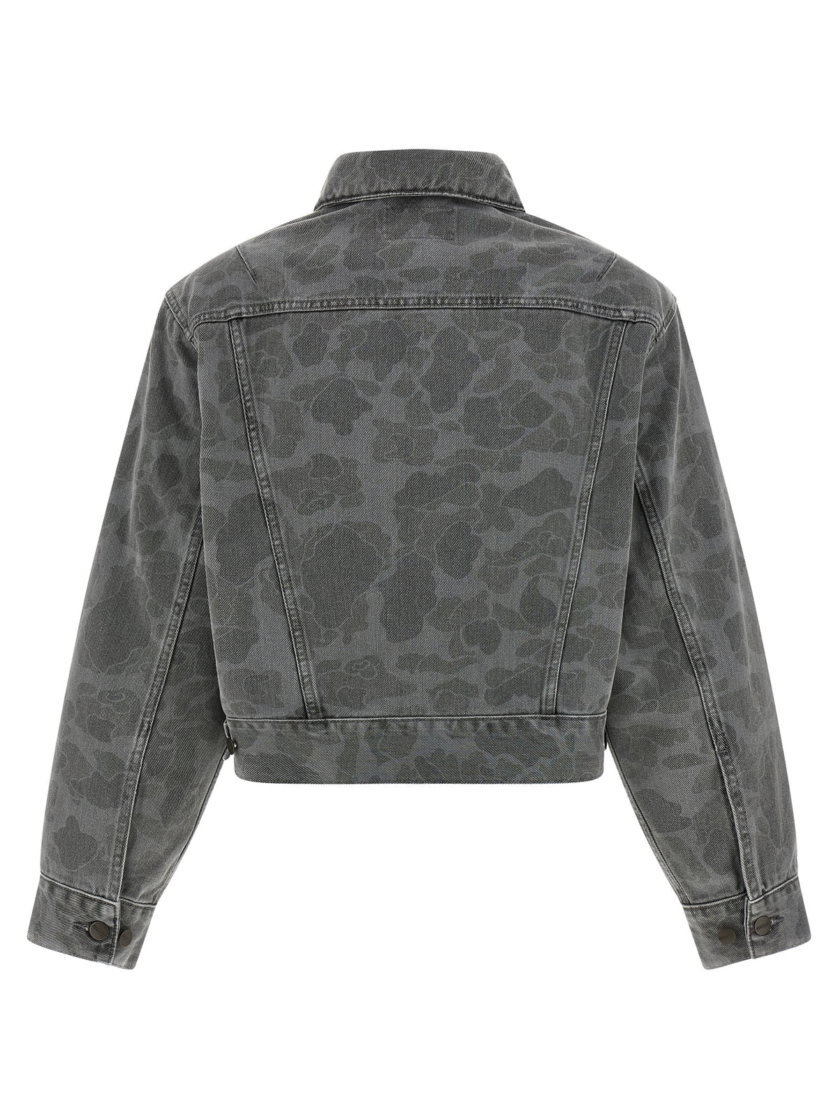 Gray Organic Cotton Denim Jacket