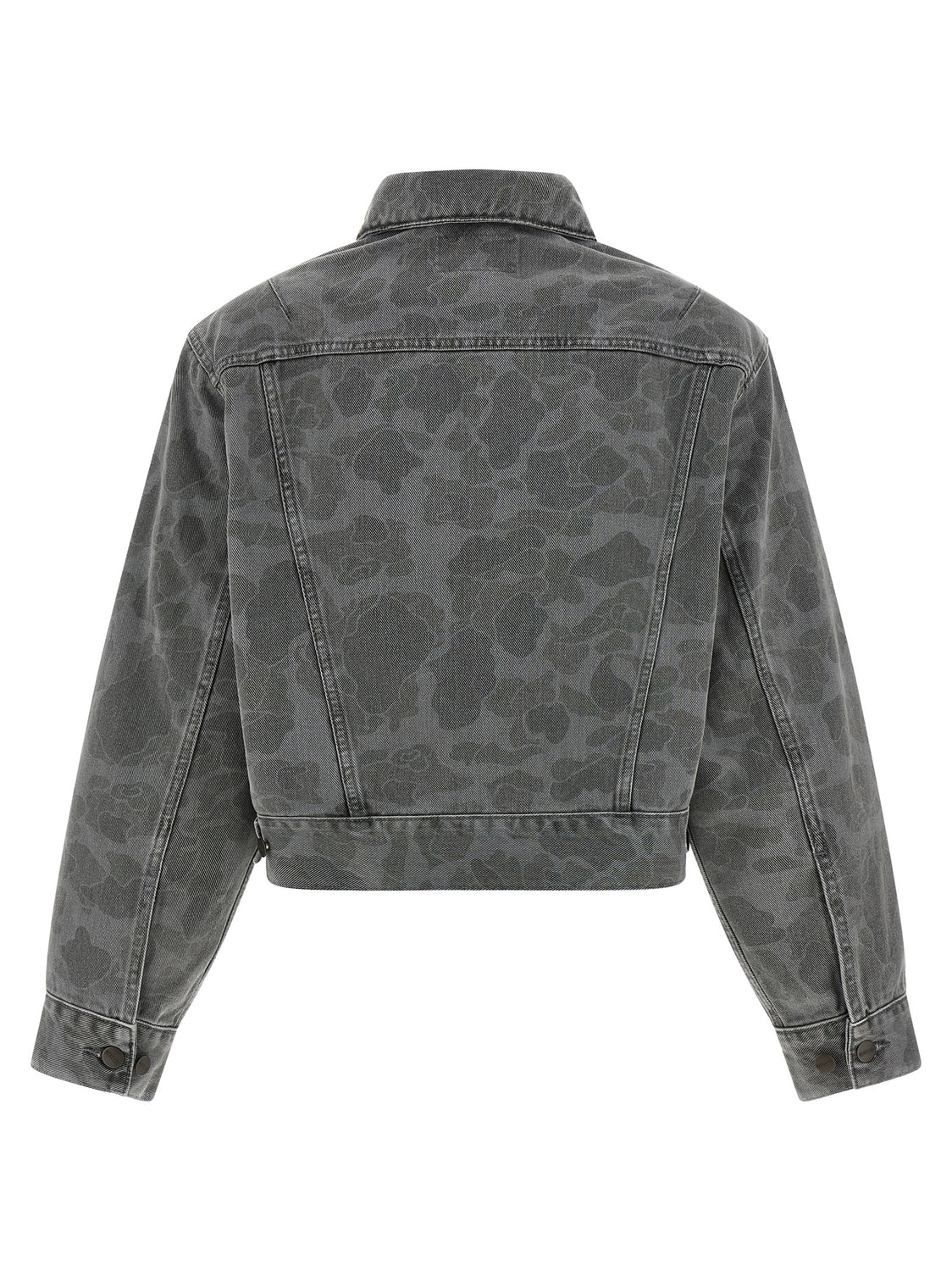 Gray Organic Cotton Denim Jacket