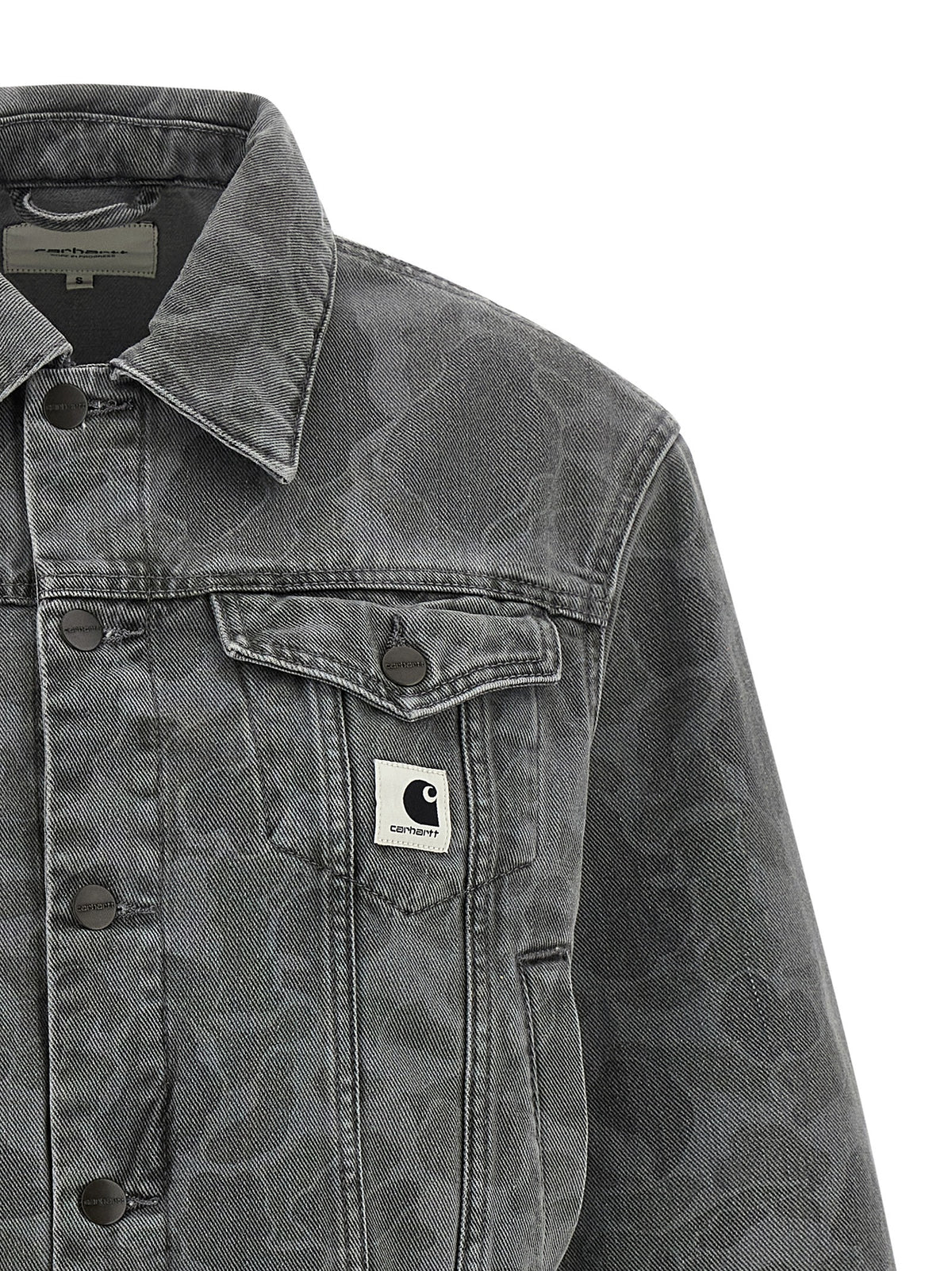 Gray Organic Cotton Denim Jacket