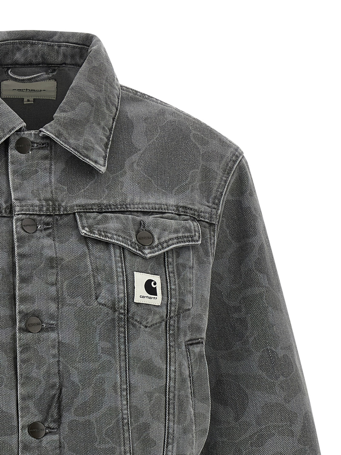 Gray Organic Cotton Denim Jacket