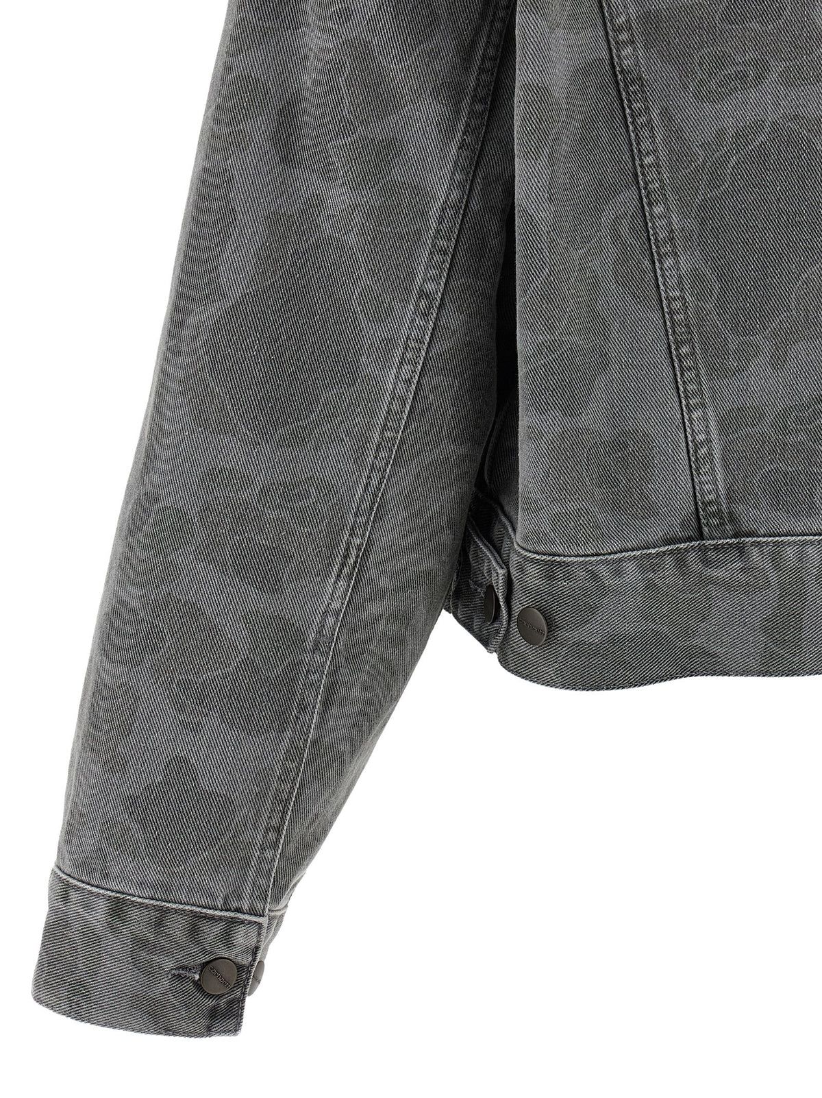 Gray Organic Cotton Denim Jacket