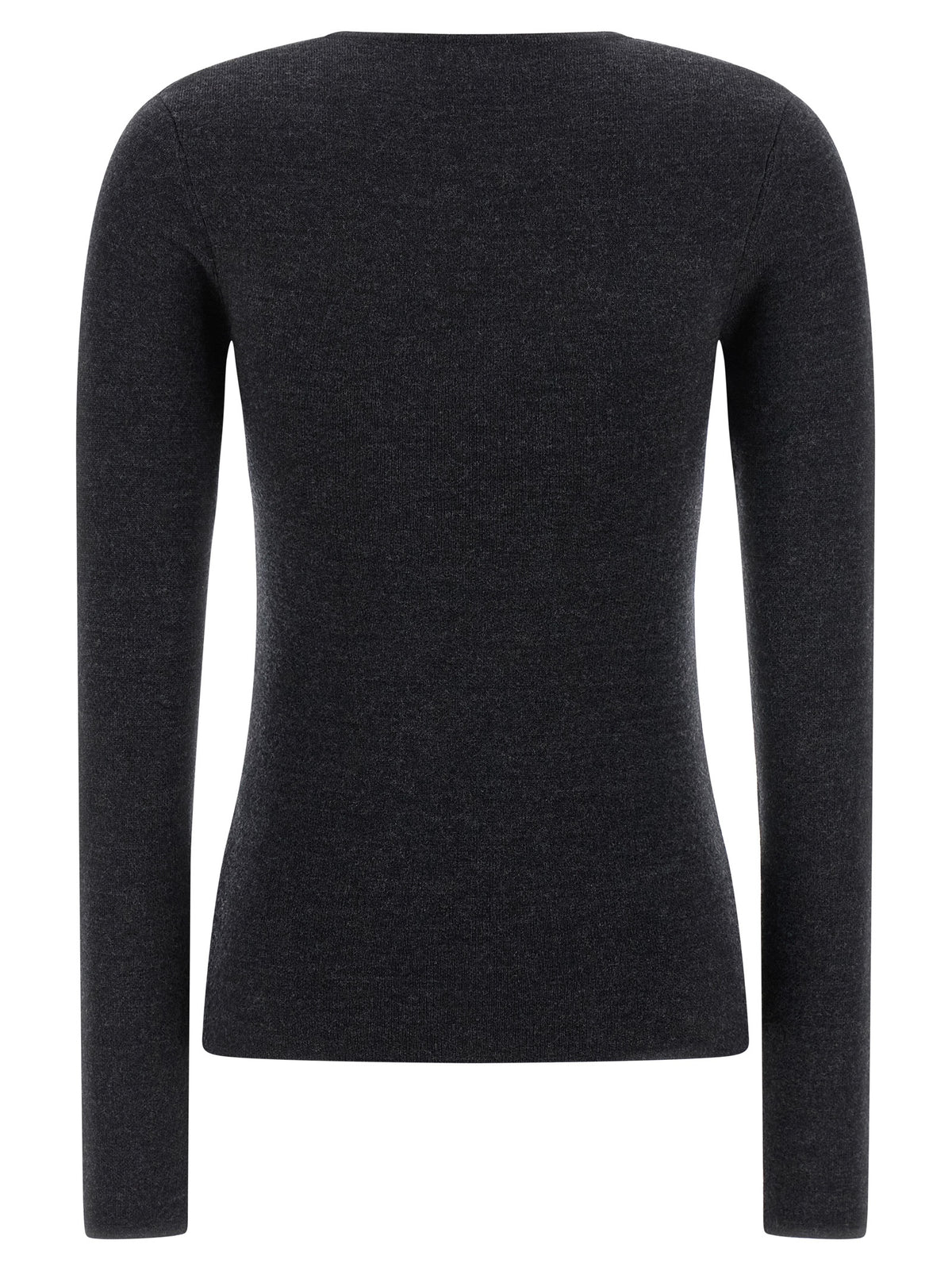 Gray Viscose Cardigan