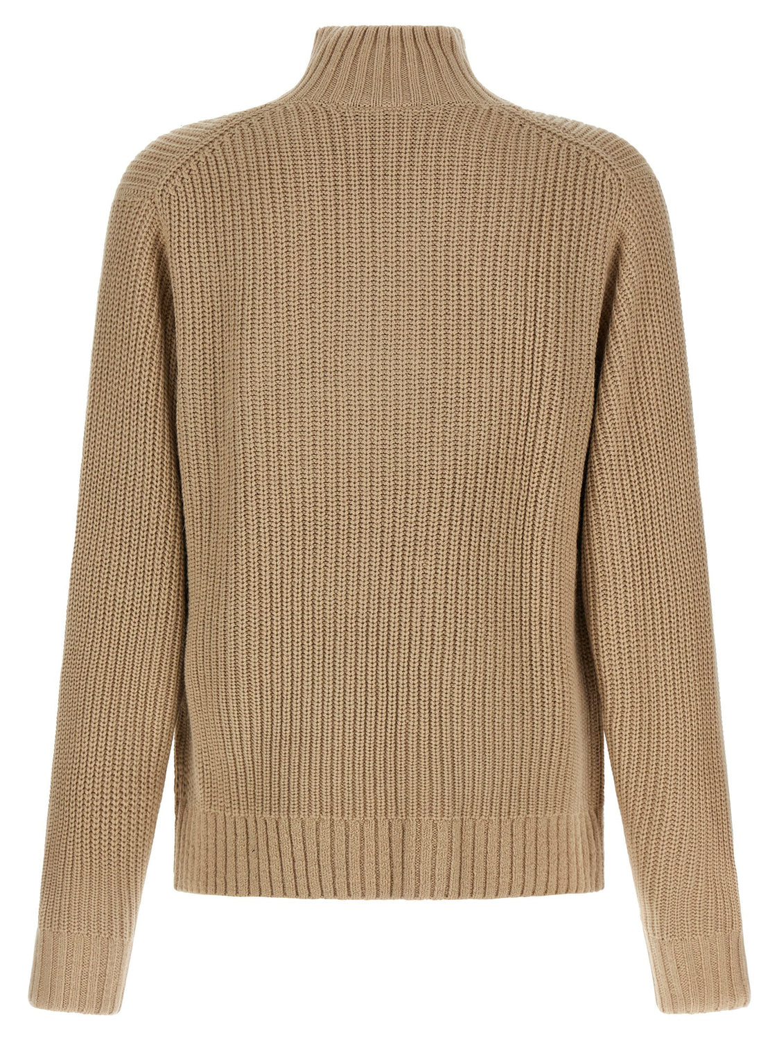 Beige Acetate Cardigan