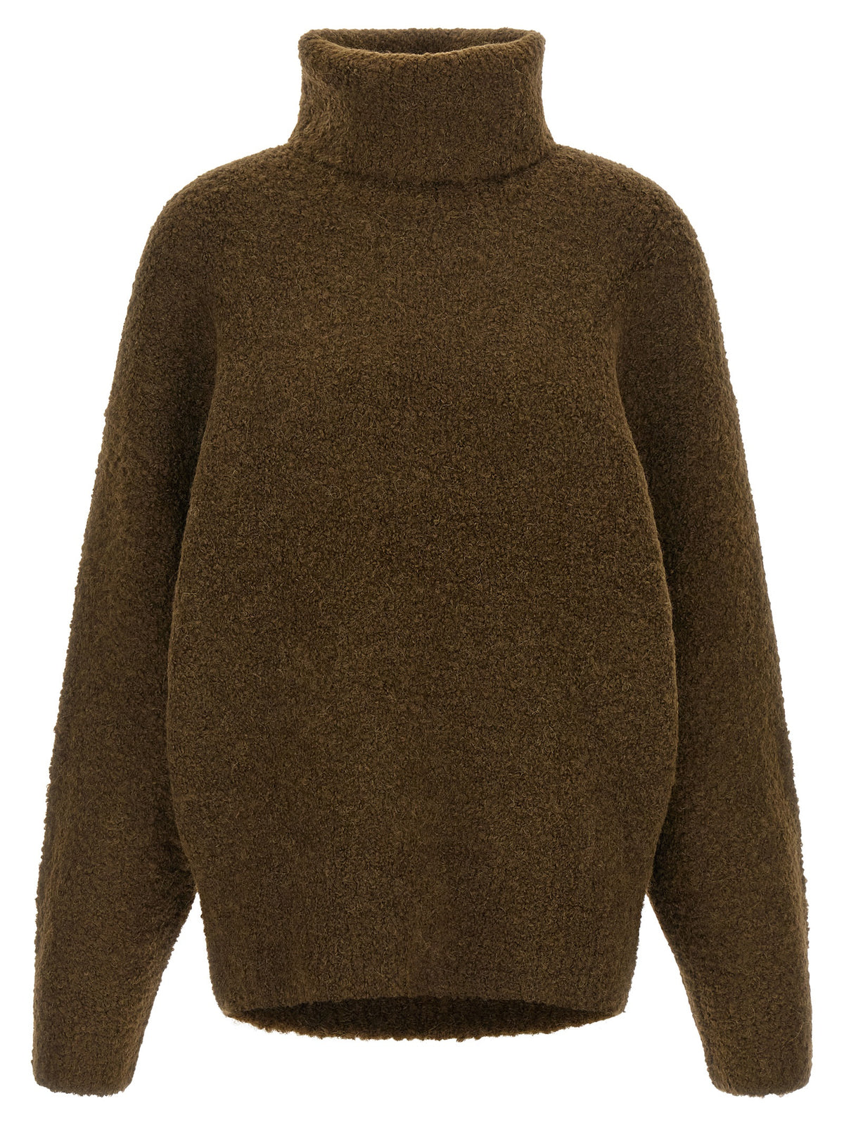 Brown Wool Cardigan