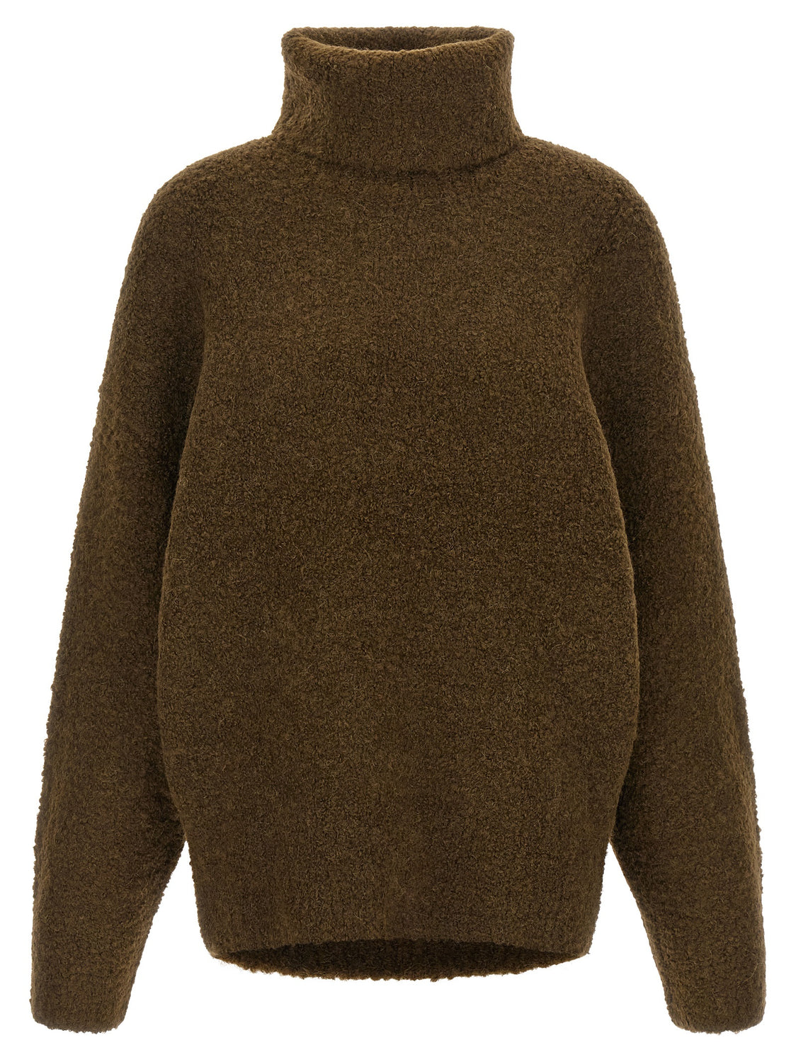 Brown Wool Cardigan