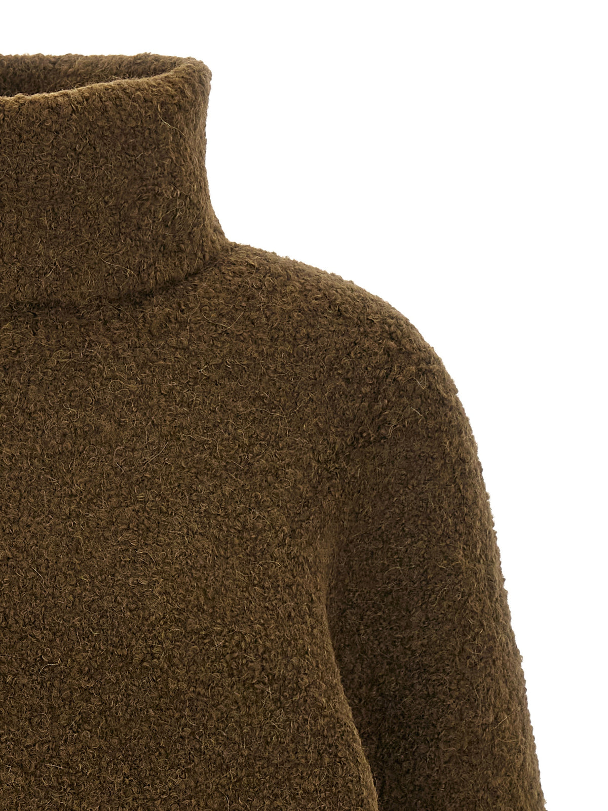 Brown Wool Cardigan