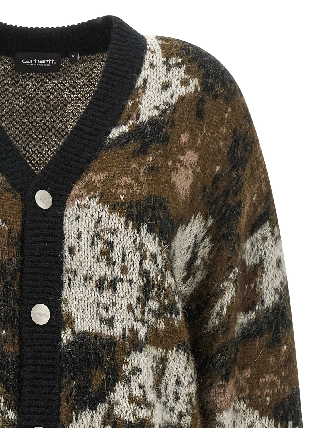 Multicolor Acetate Cardigan