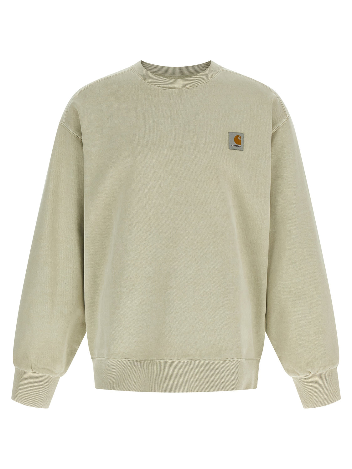 Beige Cotton Sweatshirt