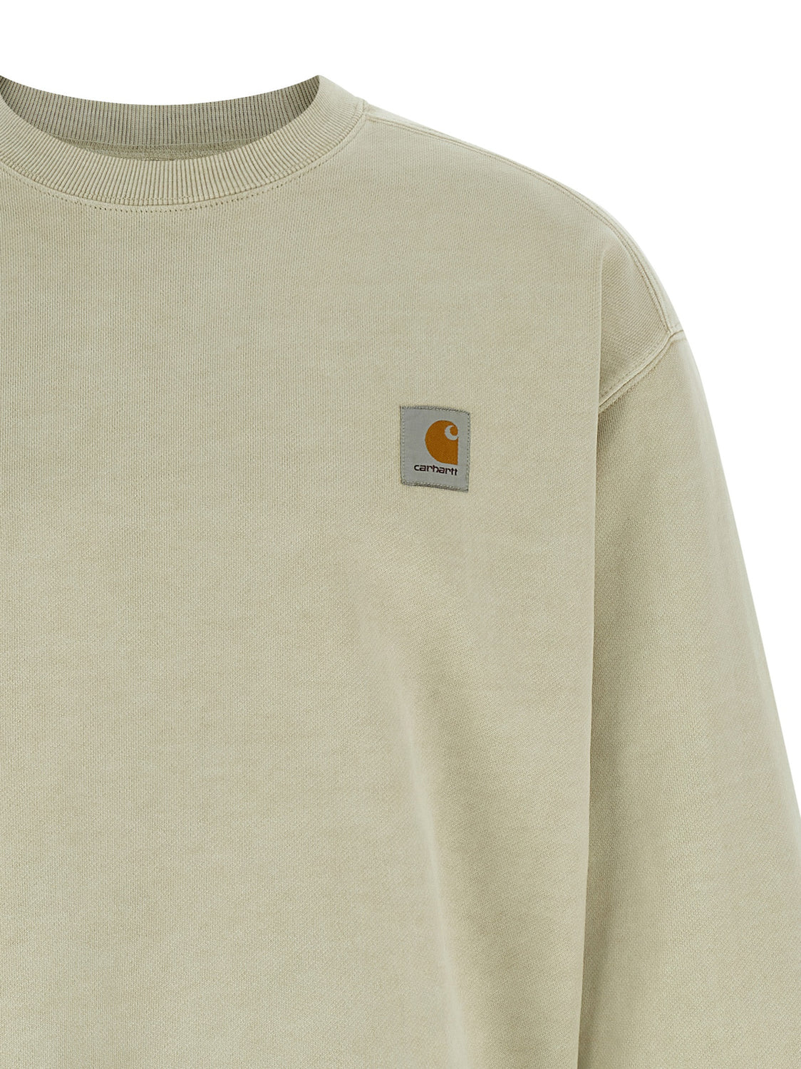 Beige Cotton Sweatshirt