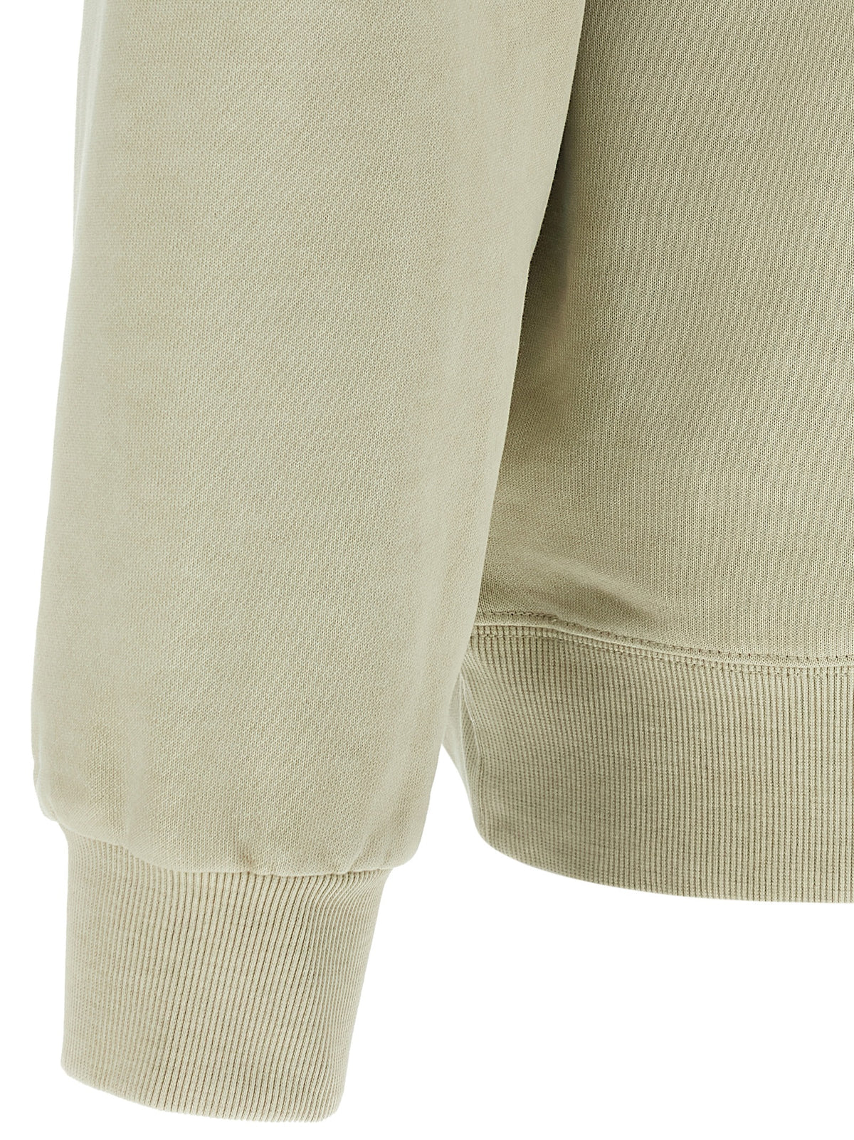 Beige Cotton Sweatshirt