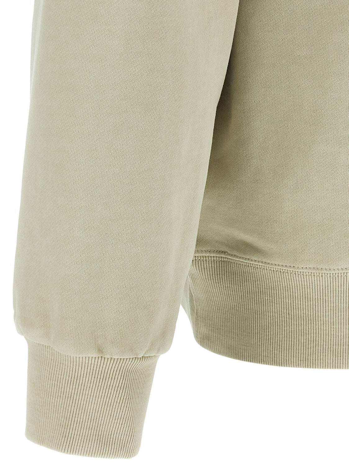 Beige Cotton Sweatshirt