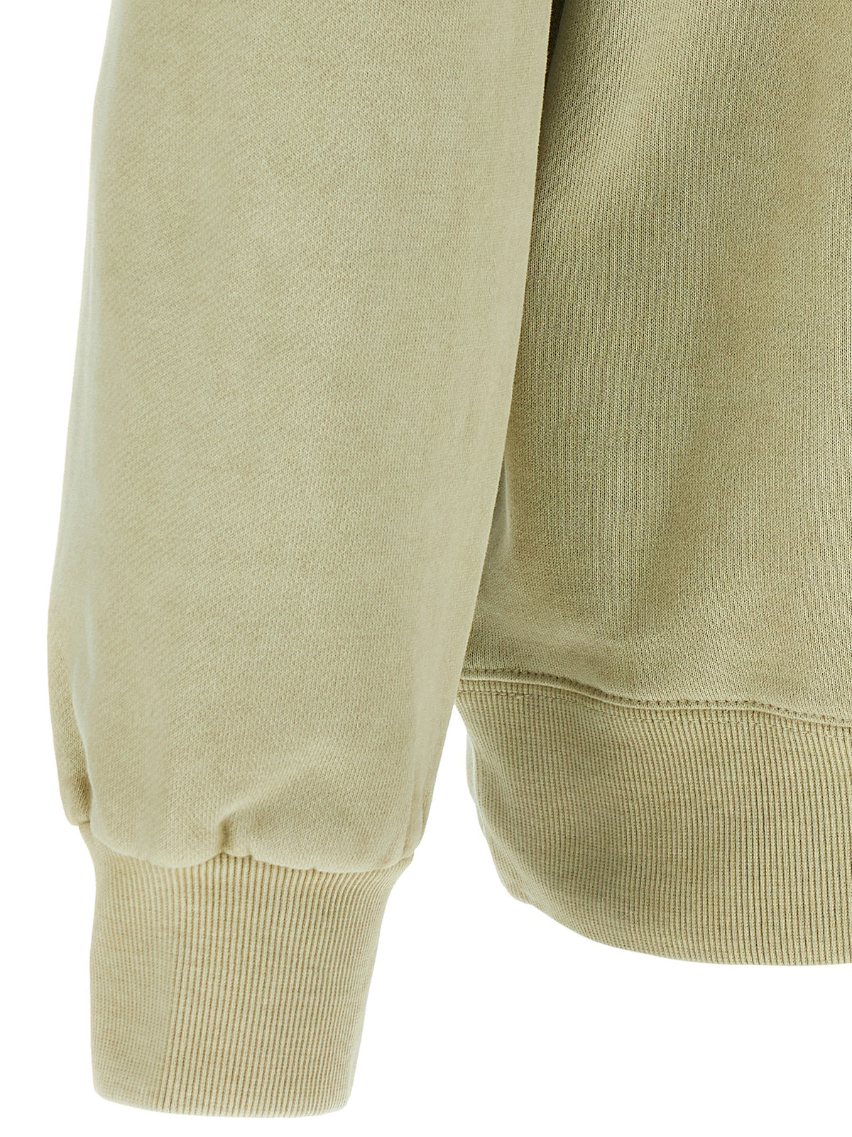 Beige Cotton Sweatshirt