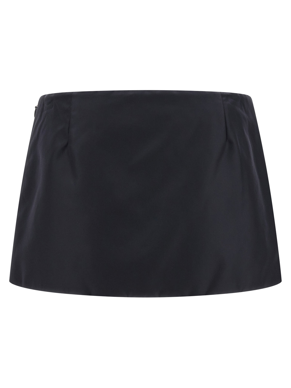 Blue Recycled Polyamide Long Skirt