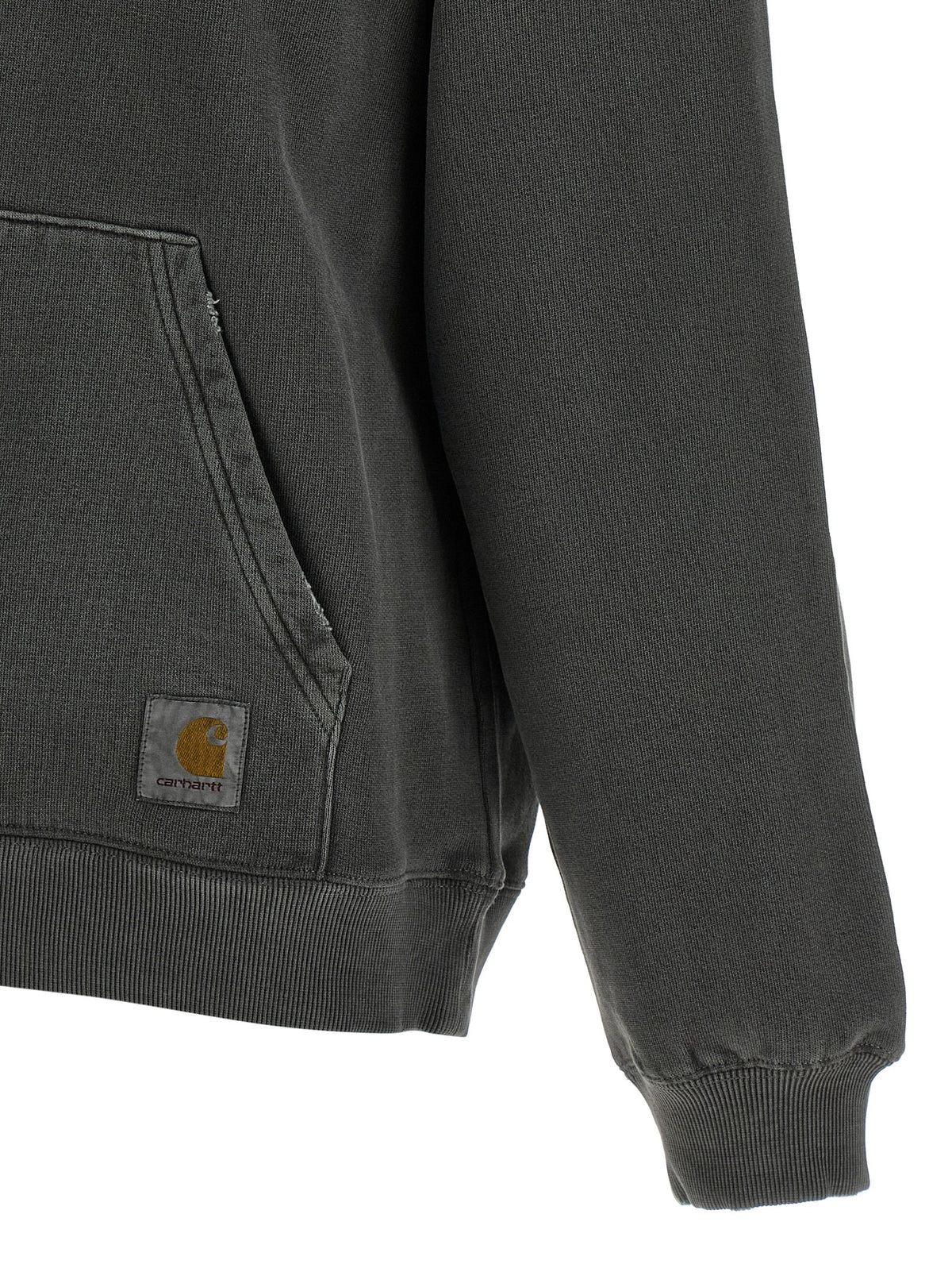 Black Cotton Sweatshirt