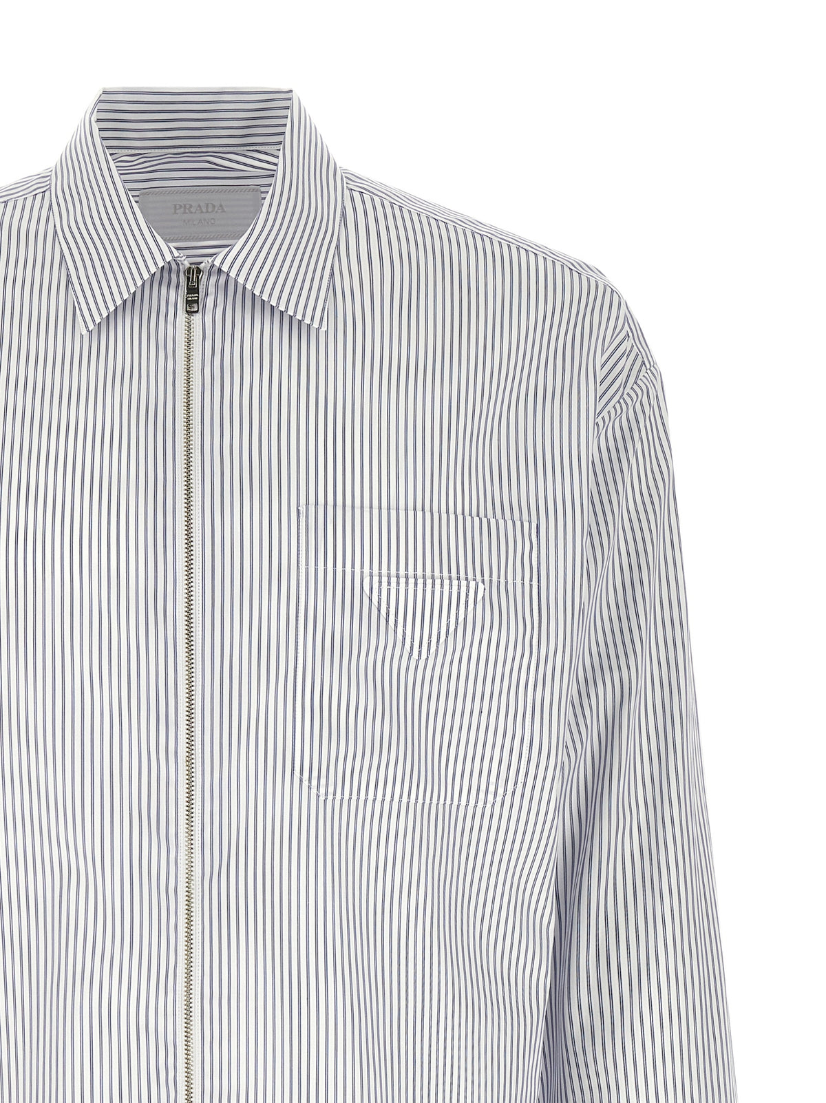 Blue Cotton Blouse