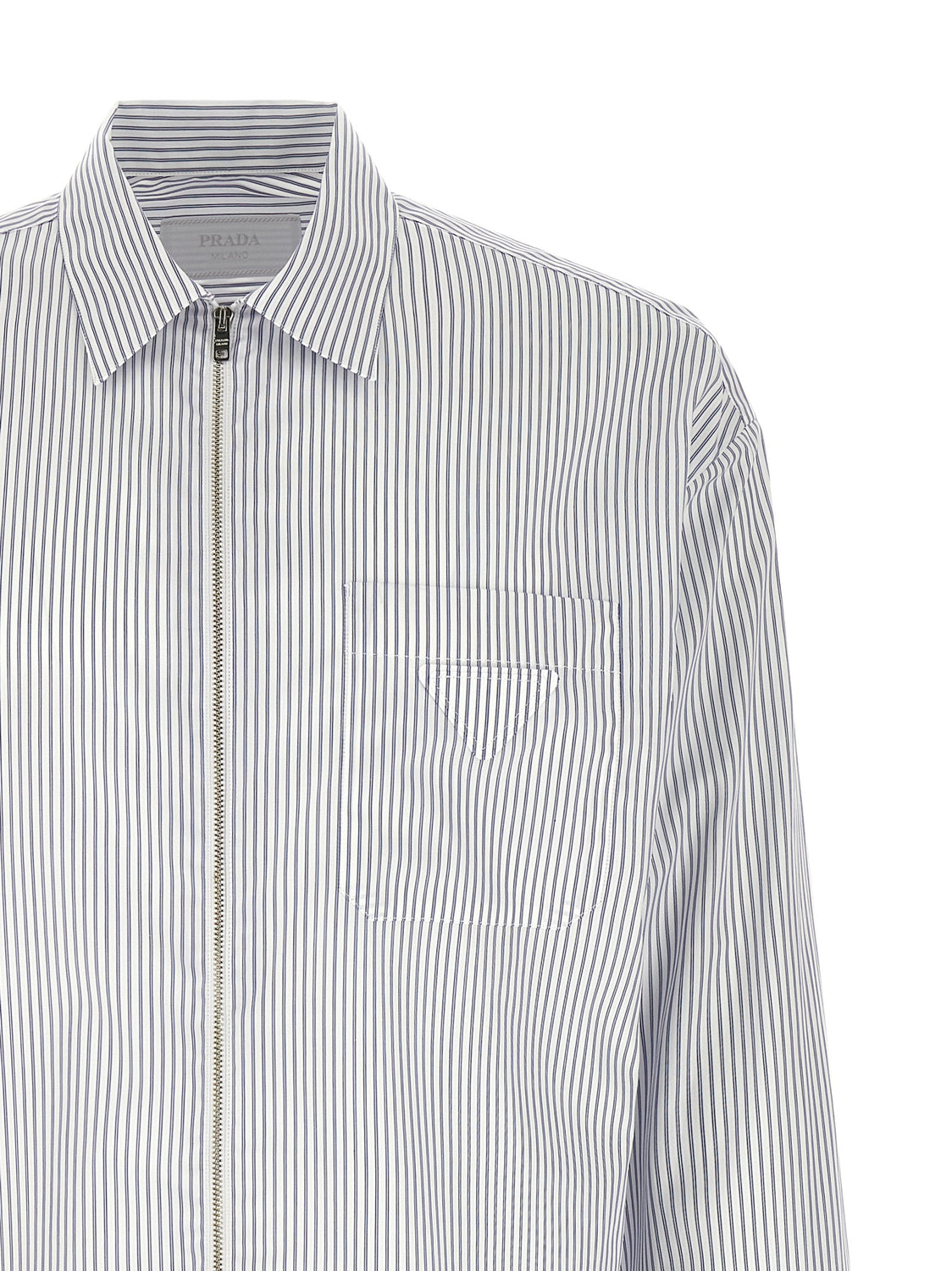 Blue Cotton Blouse