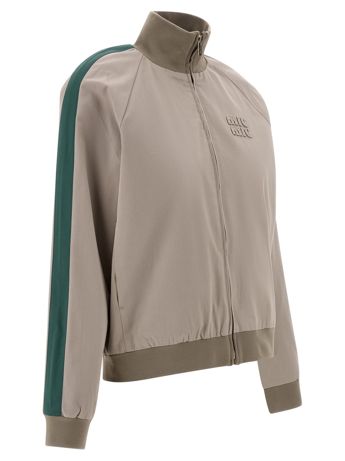 Gray Cotton Bomber