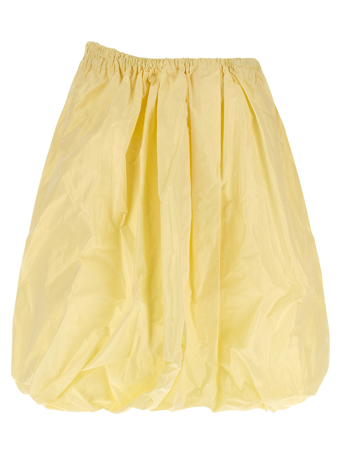 Multicolor Silk Midi Skirt