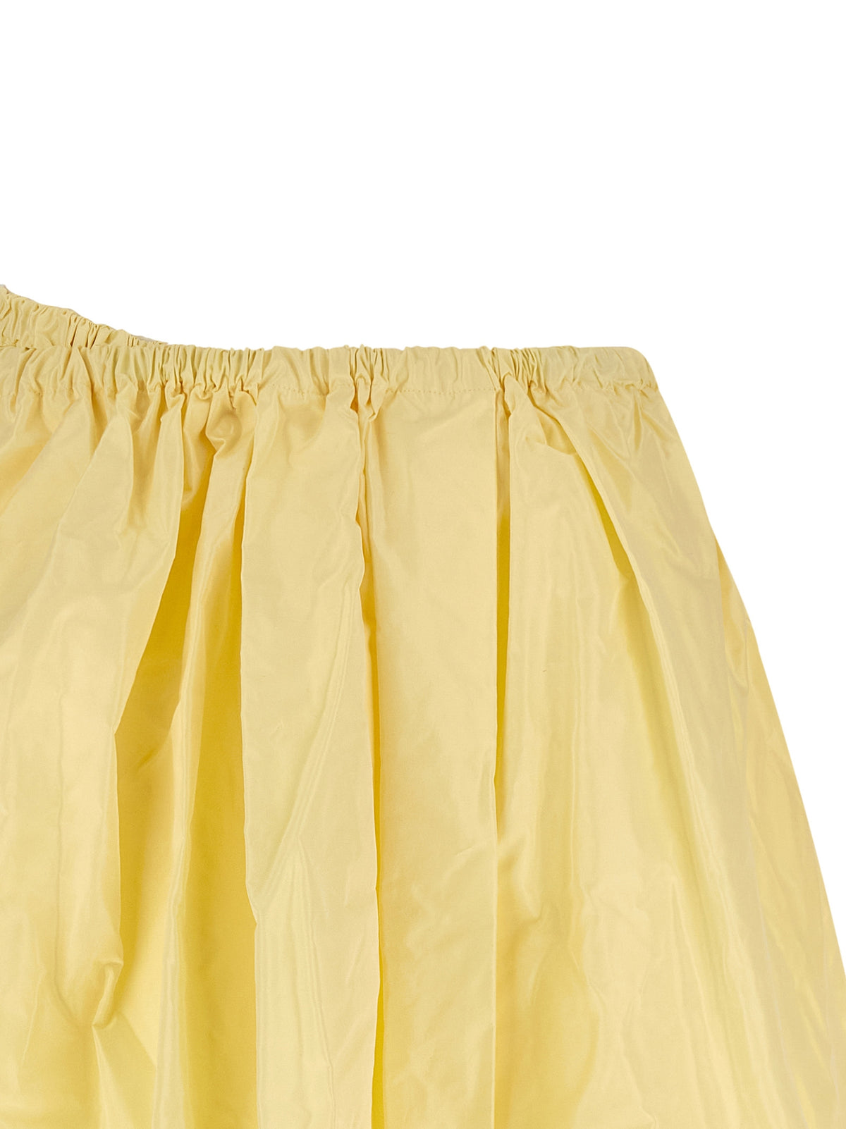 Multicolor Silk Midi Skirt