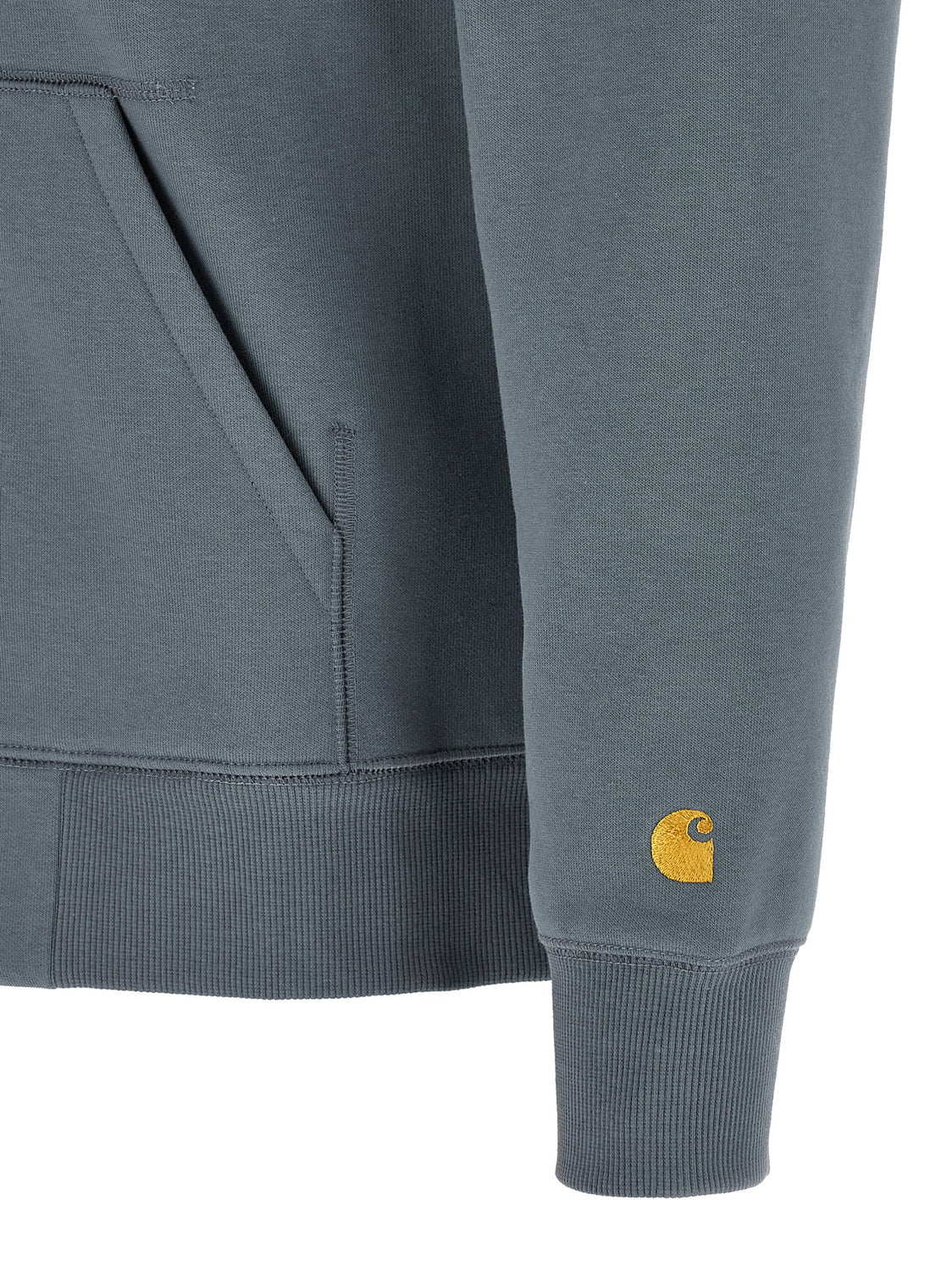 Blue Cotton Sweatshirt