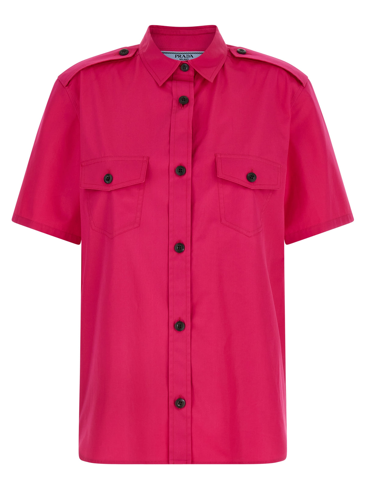 Fuchsia Cotton Blouse