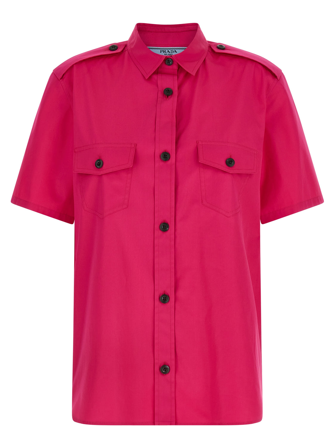 Fuchsia Cotton Blouse