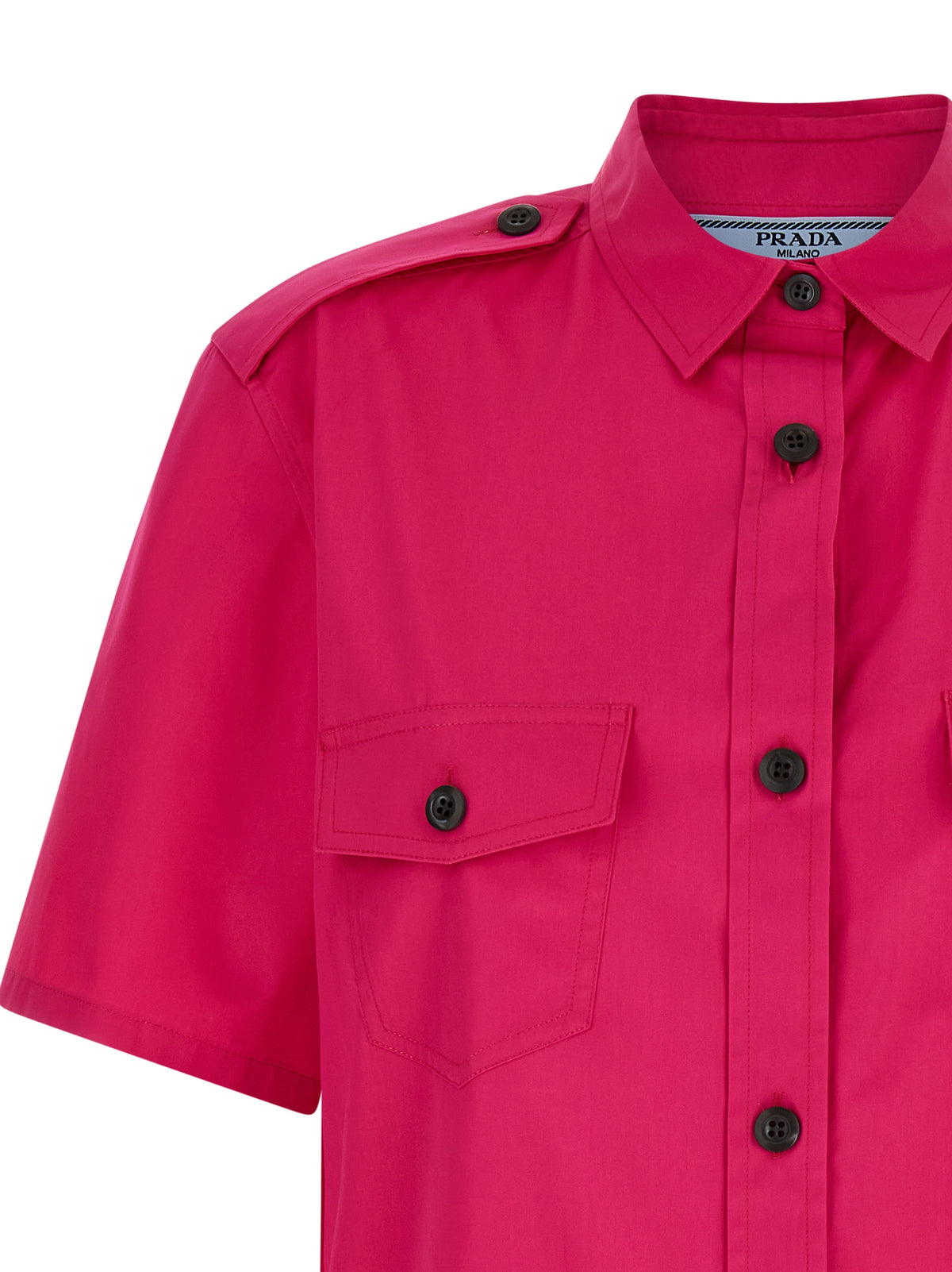 Fuchsia Cotton Blouse