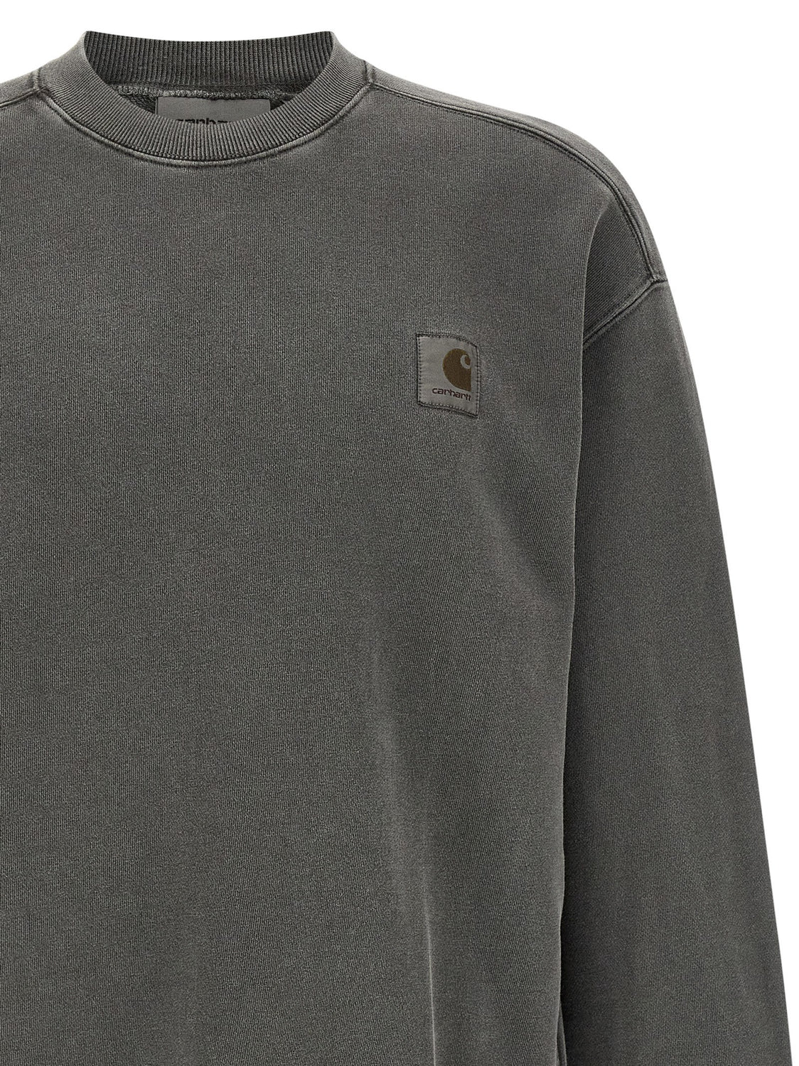 Black Cotton Sweatshirt