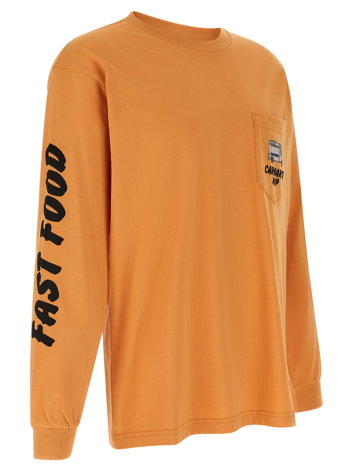 Orange Cotton T-Shirt