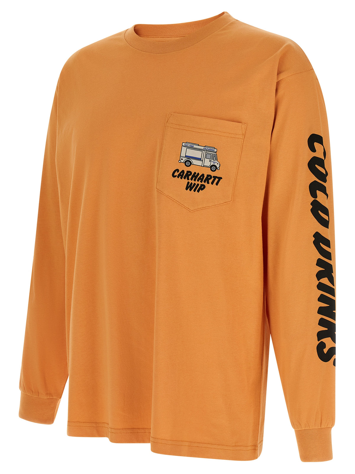 Orange Cotton T-Shirt