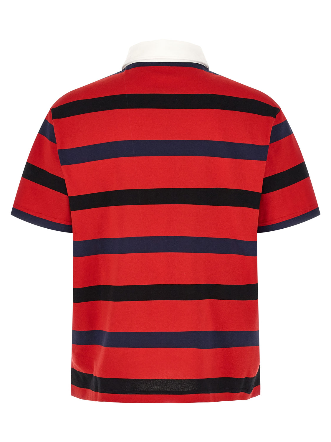 Red Cotton Polo Shirt