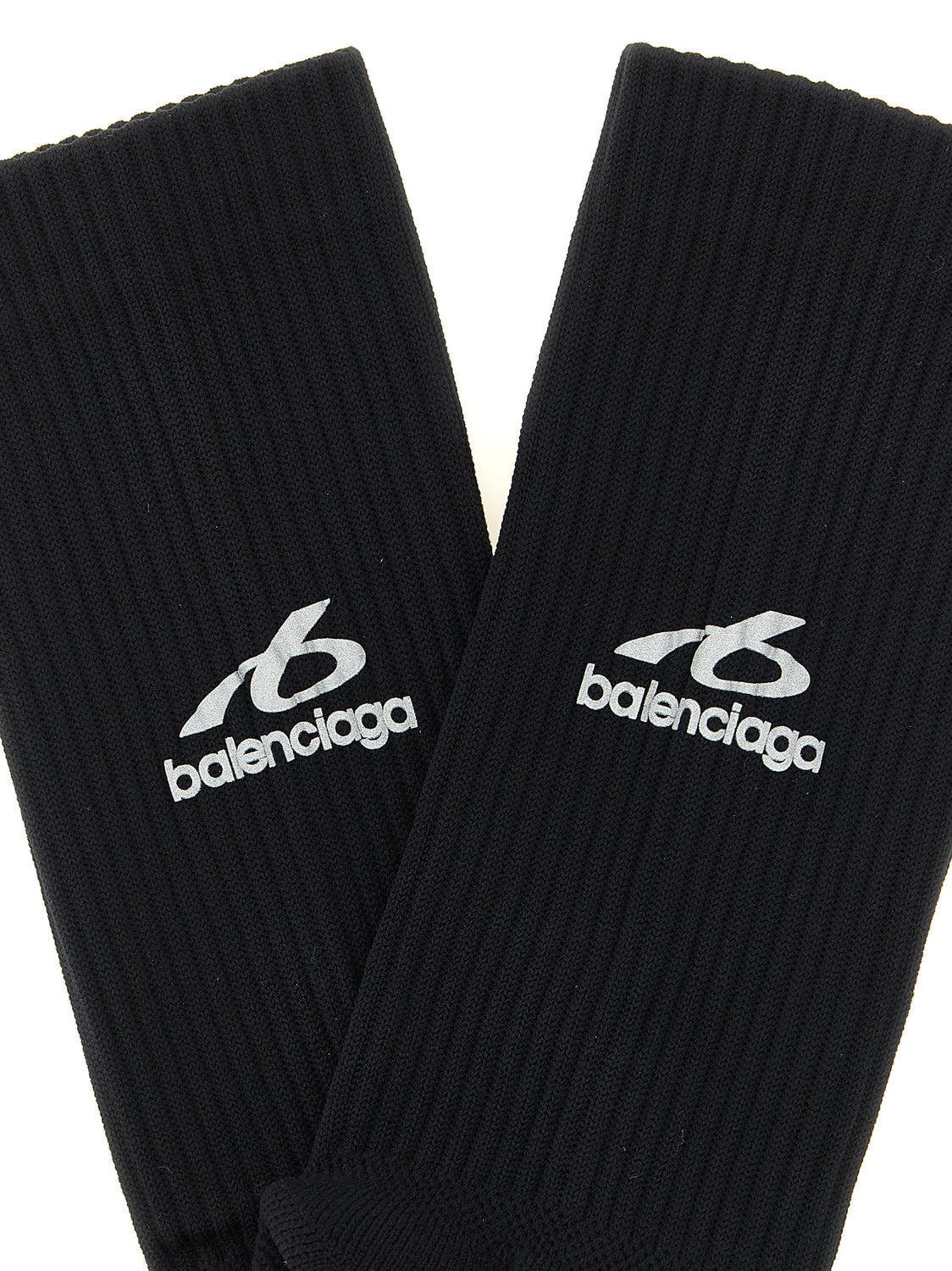 Black Polyamide Socks