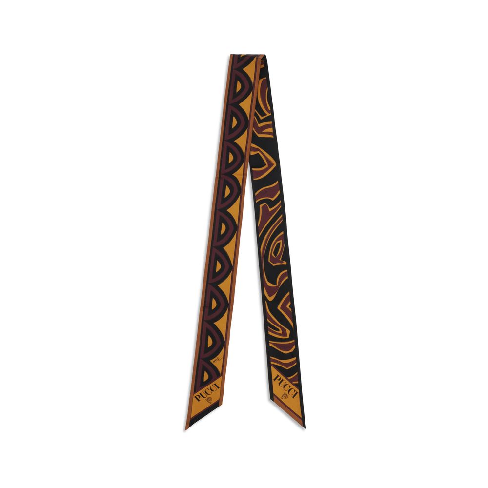 Multicolor Silk Scarf