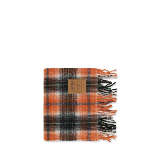Orange Wool Oves Aries Foulard