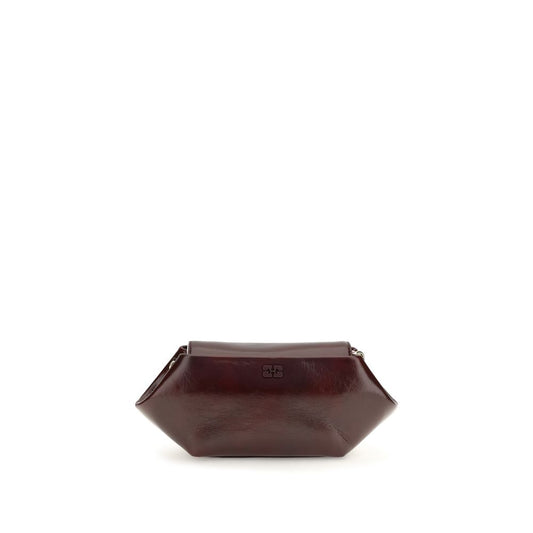Bordeaux Polyethylene Shoulder Bag