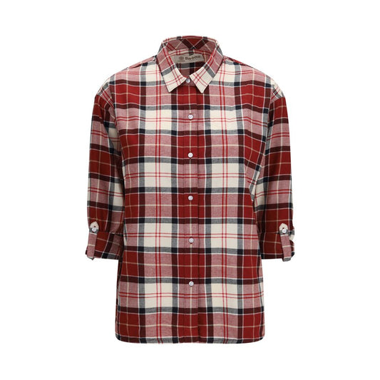 Red Cotton Shirt