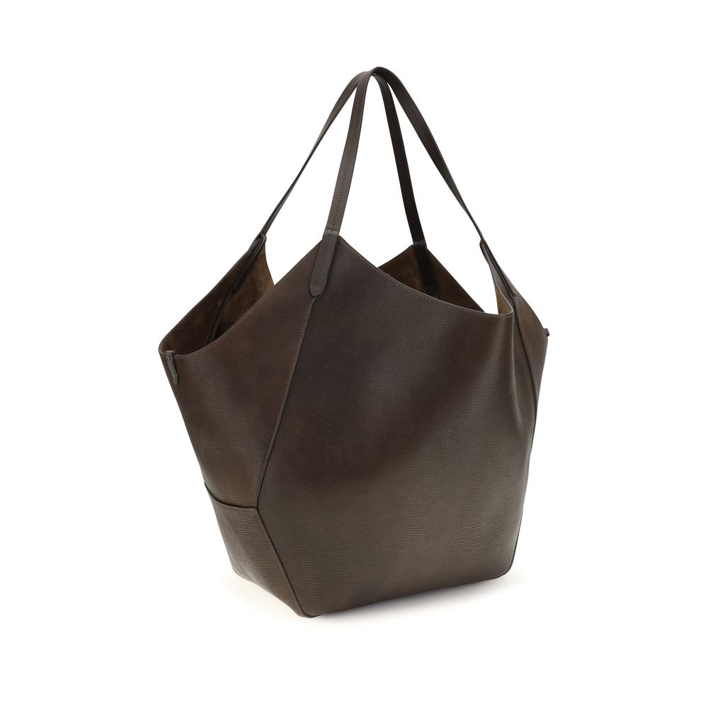 Brown Calf Leather Bos Taurus Shoulder Bag