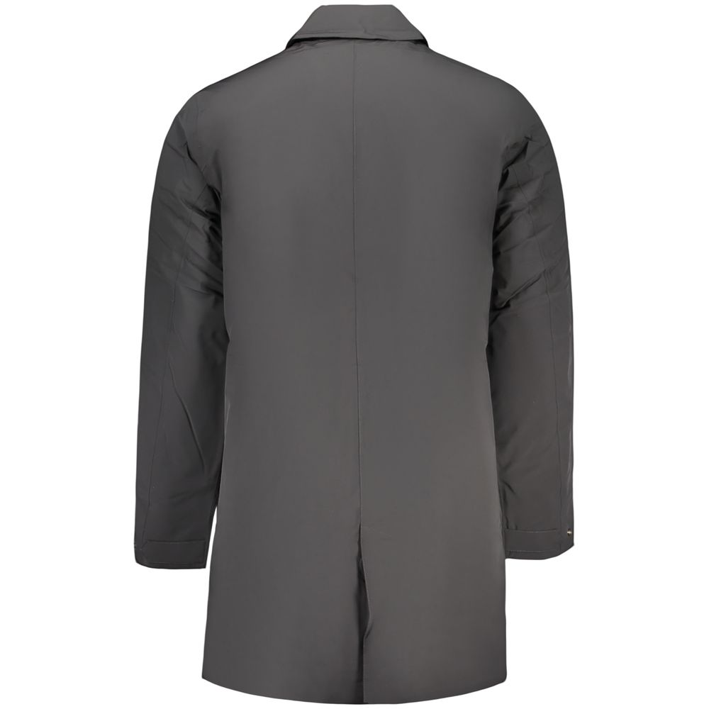 Black Polyamide Men's Jacket