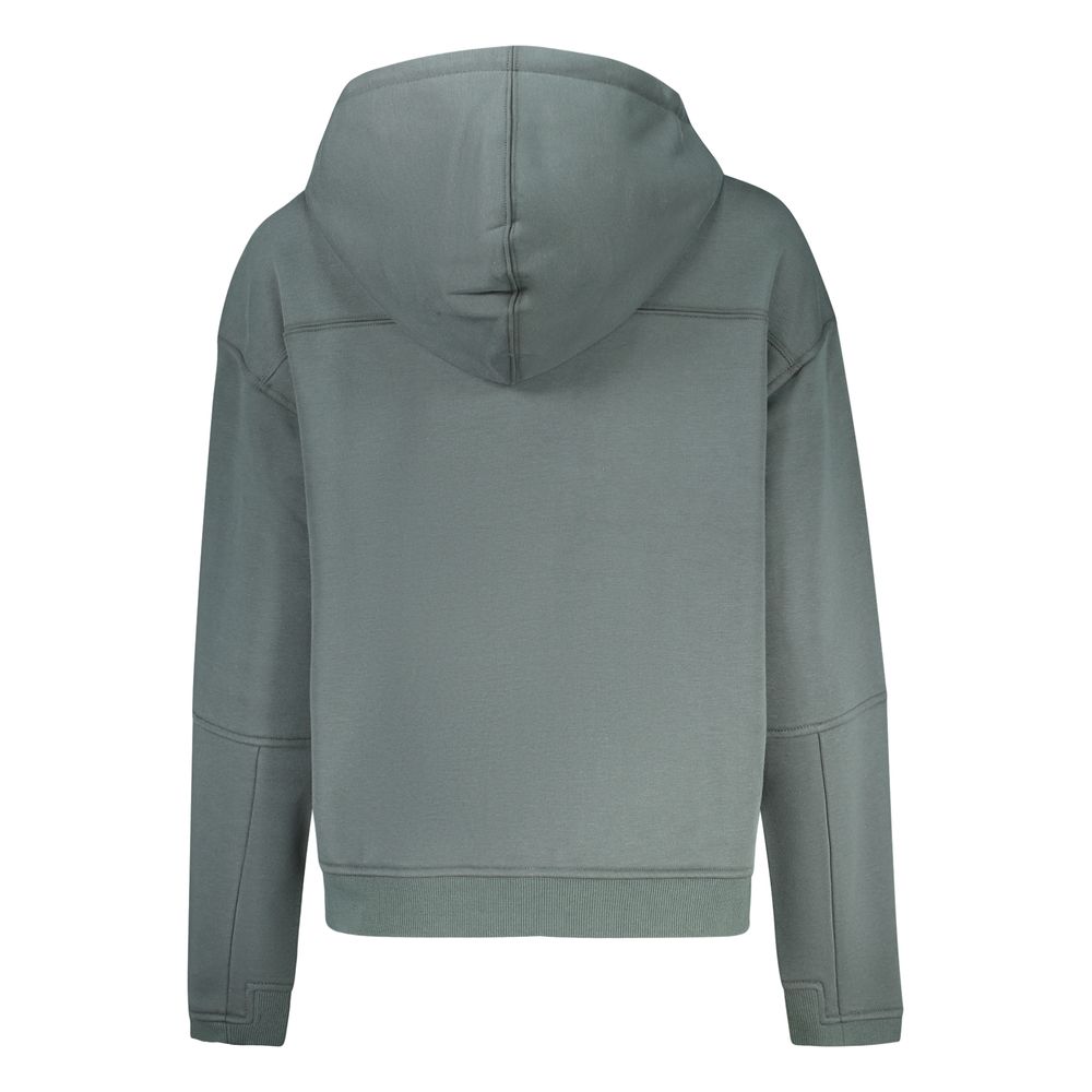 Green Polyester Women's Sweatshirt