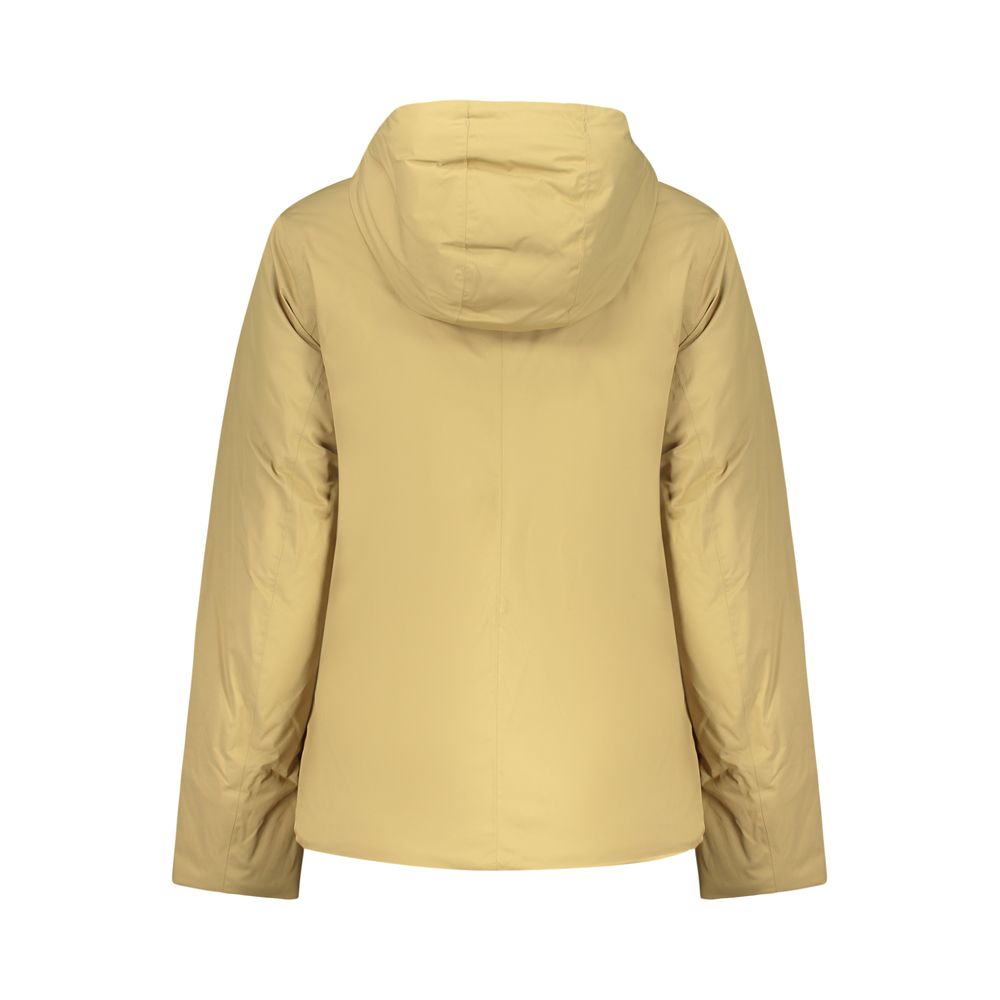 Beige Nylon Shell Jacket