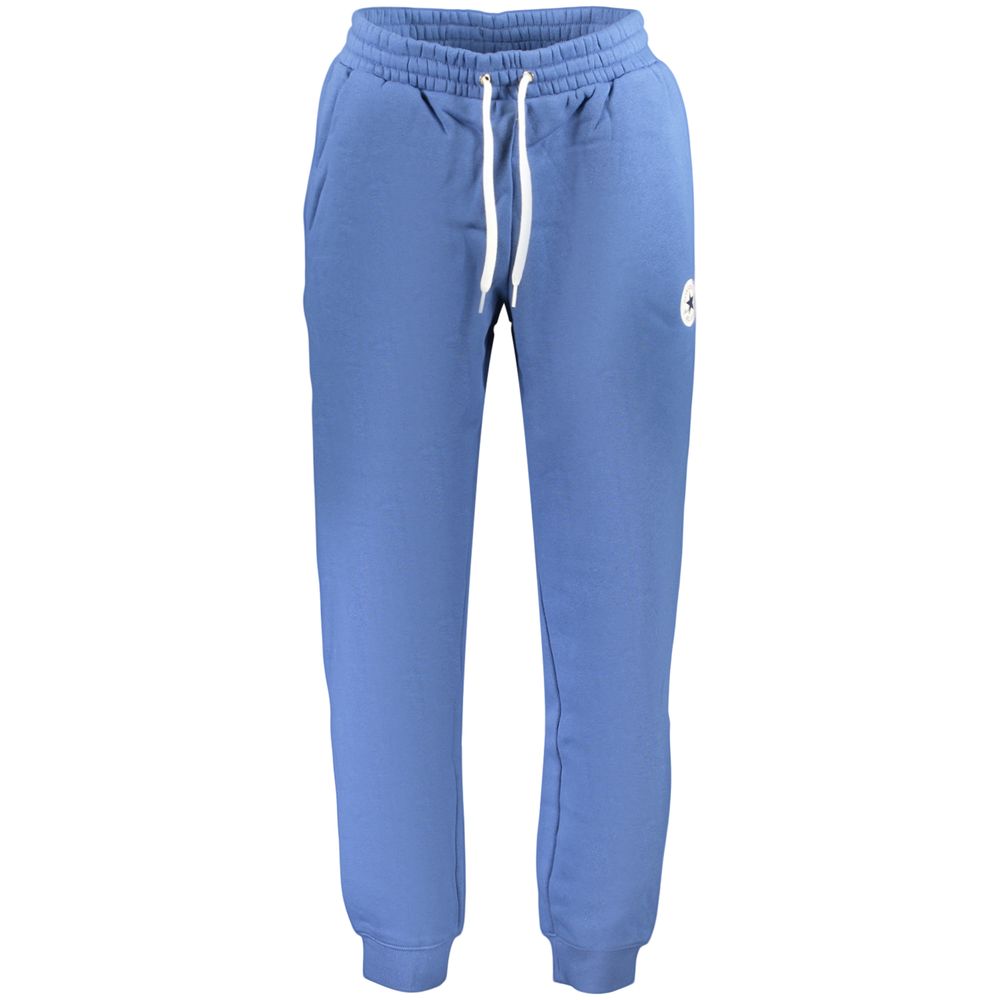 Blue Cotton Men's Trousers