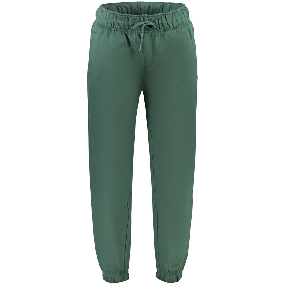 Green Cotton Men's Trousers