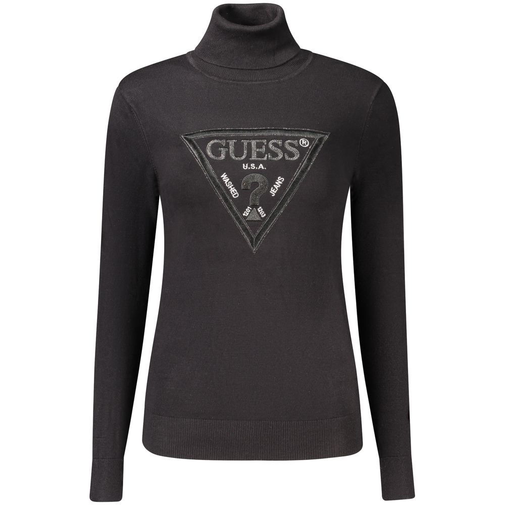 Black Viscose Women's Sweater