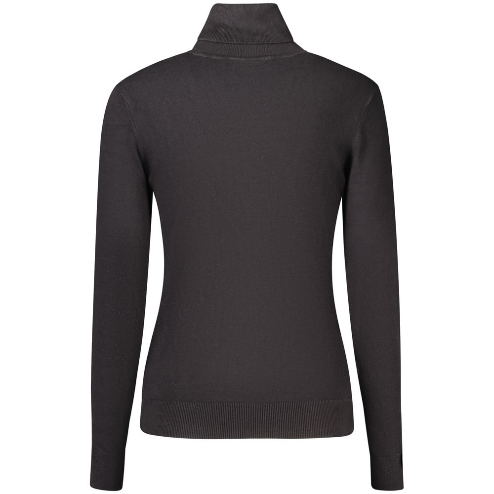 Black Viscose Women's Sweater