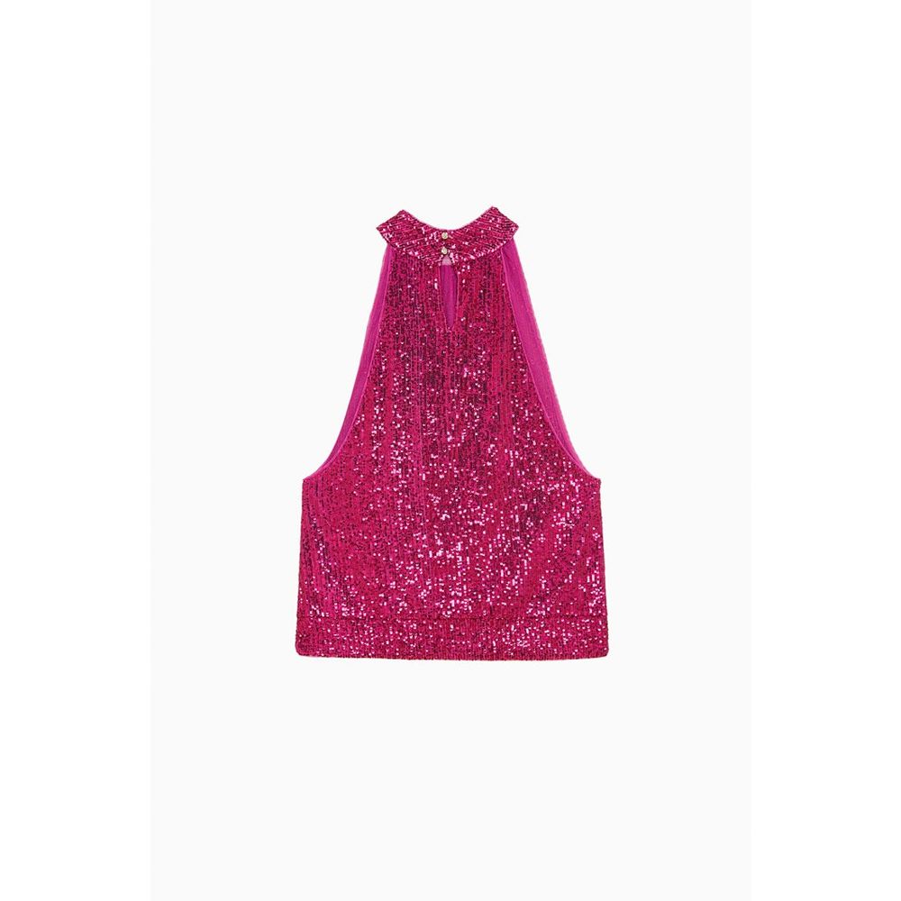 Red Polyester Tank Tops